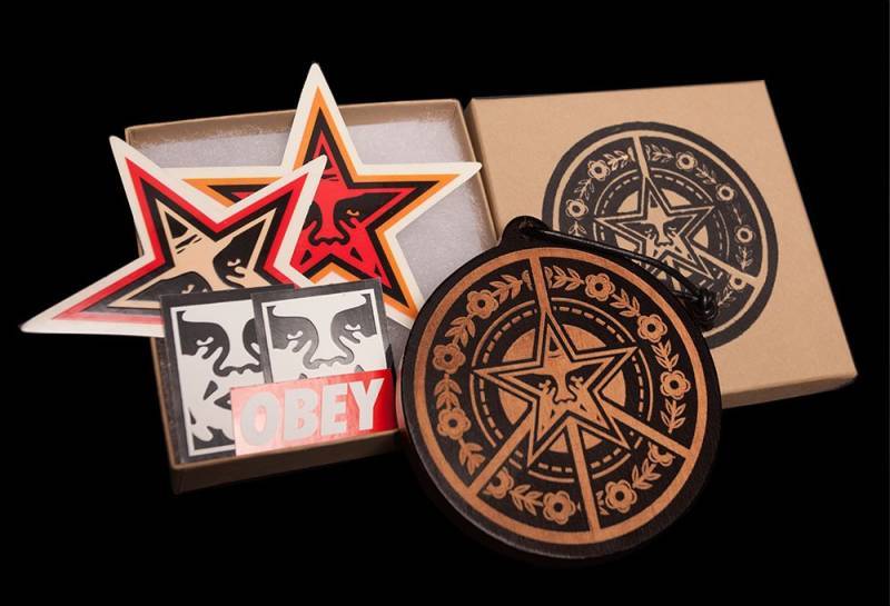 Obey Holiday Ornament