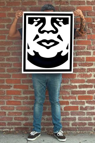 Shepard Fairey - Obey Three Face Poster Set 05 - Bottom Only Edition