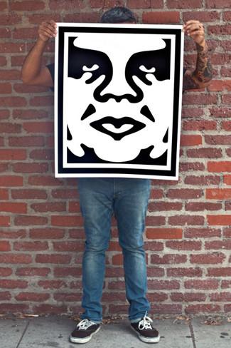 Shepard Fairey - Obey Three Face Poster Set 05 - Middle Only Edition
