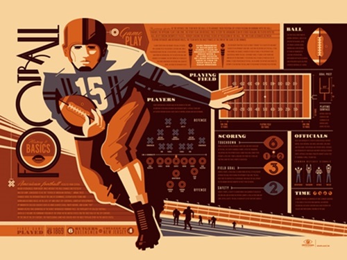 Tom Whalen - Football - History And Basics - Brown Version