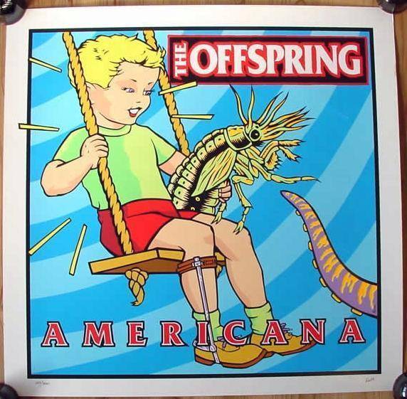 Frank Kozik - Offspring Americana (2) 98 - Artist's Proof Edition