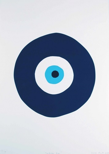 Gavin Turk - Turkish Eye - Blue & Turquoise