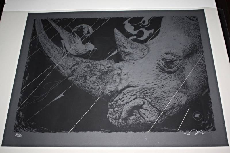 Aaron Horkey - Only Death Is Real - Steel Grey Edition