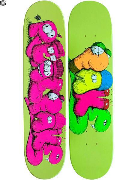 OriginalFake/Real Skate Deck by Kaws | DogStreets