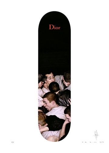 Dior Homme X Dan Witz