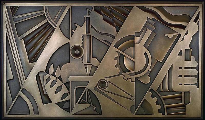 Roy Lichtenstein - Peace Through Chemistry Bronze