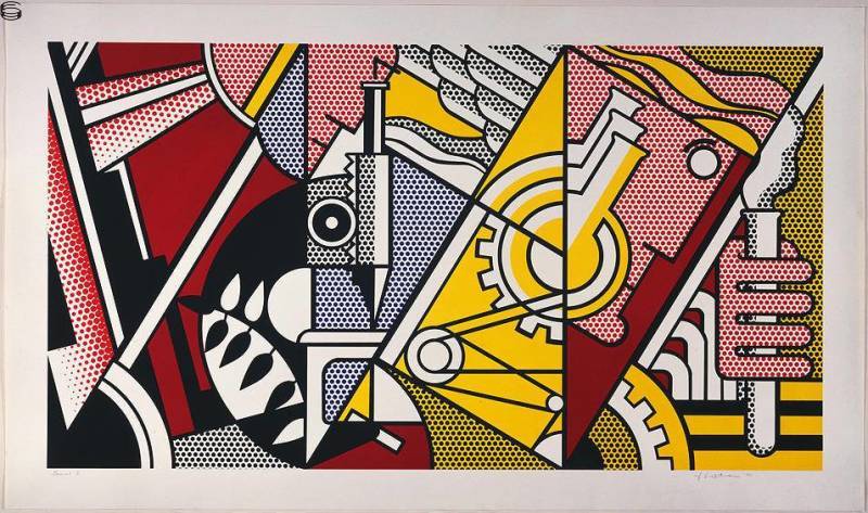 Roy Lichtenstein - Peace Through Chemistry I (C 96)
