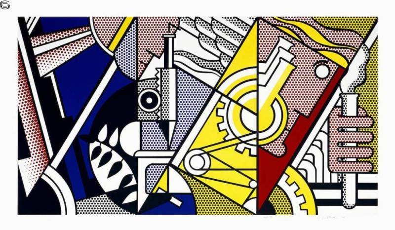 Roy Lichtenstein - Peace Through Chemistry II (C 97)