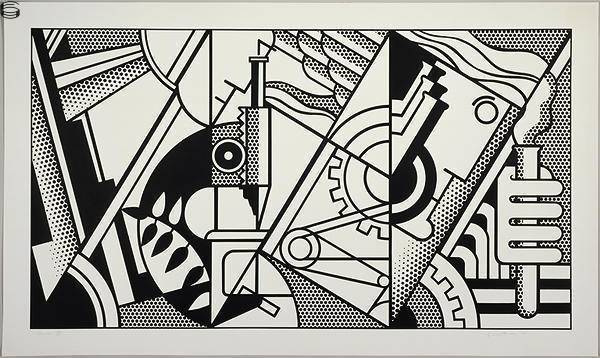 Roy Lichtenstein - Peace Through Chemistry III (C 98)