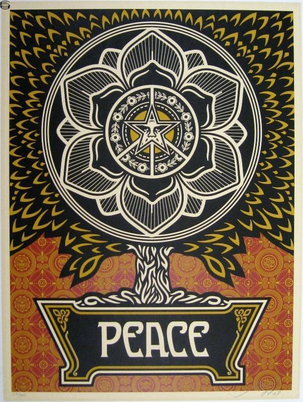 Shepard Fairey - Peace Tree - Gift Edition