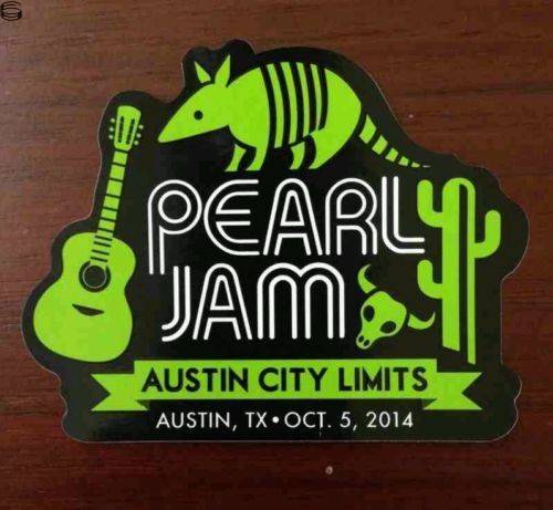 Pearl Jam Austin Sticker I