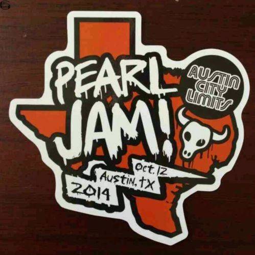 Pearl Jam Austin Sticker II