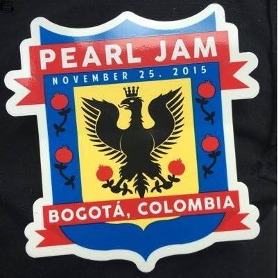 Don Pendleton - Pearl Jam Bogota Sticker