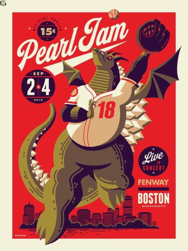 Tom Whalen - Pearl Jam Boston