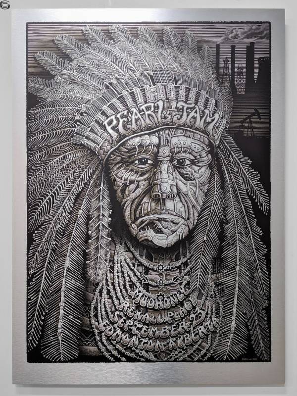 Emek - Pearl Jam Edmonton 11 - Aluminum Edition