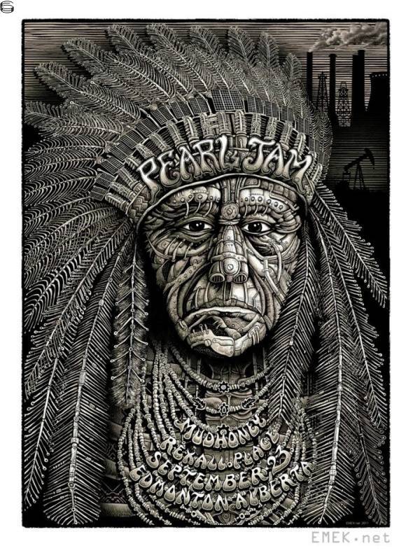 Emek - Pearl Jam Edmonton 11 - AP Edition