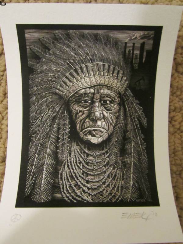 Emek - Pearl Jam Edmonton 11 - Handbill Edition