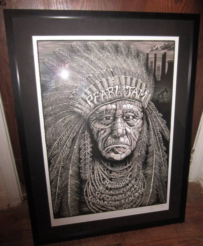 Emek - Pearl Jam Edmonton 11 - Printer's Proof Edition