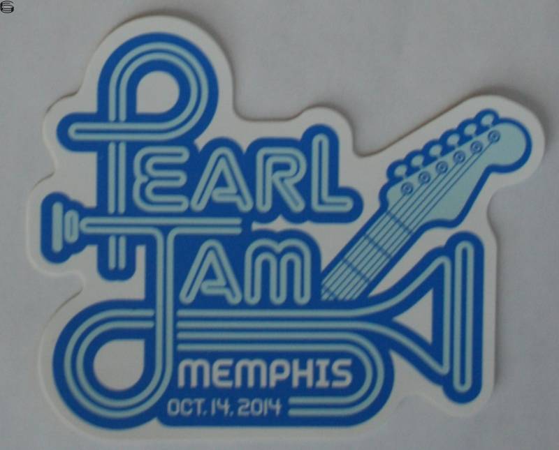 Pearl Jam Memphis Sticker 14