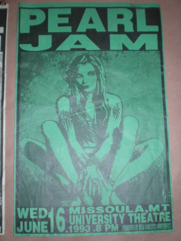 Pearl Jam Missoula 93