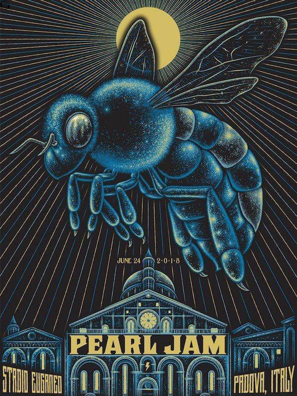Todd Slater - Pearl Jam Padova - Show Edition