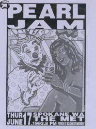 Pearl Jam Spokane 93