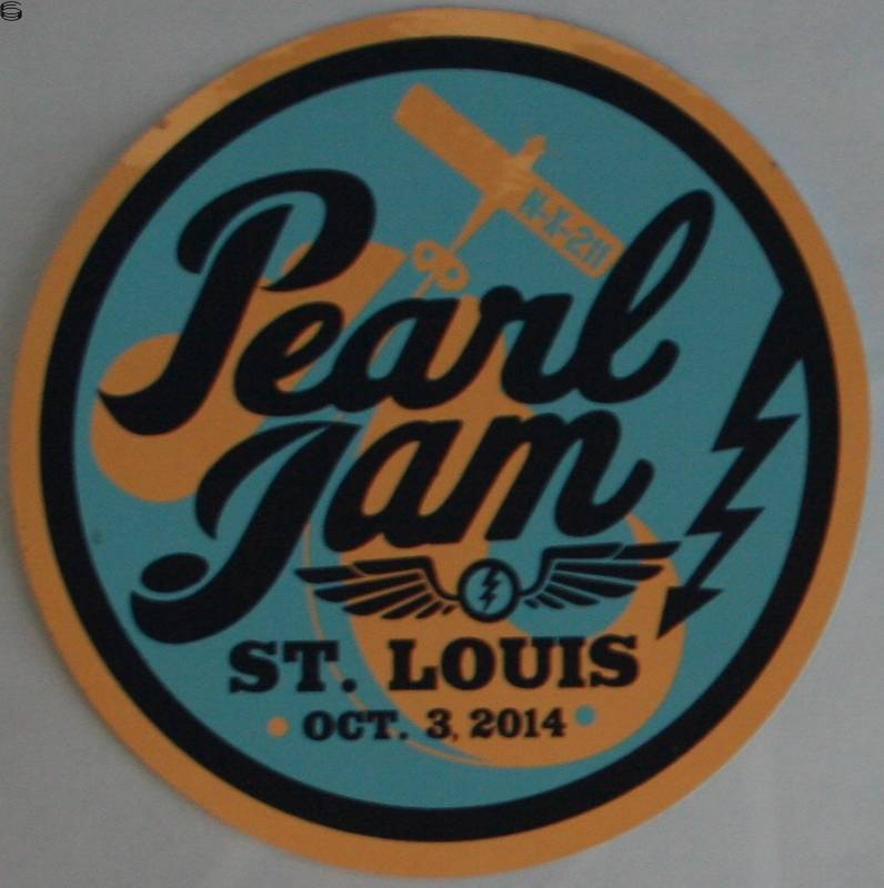 Pearl Jam St.Louis Sticker