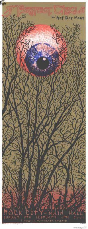 Emek - Perfect Circle Nottingham 04 - Handbill a Edition