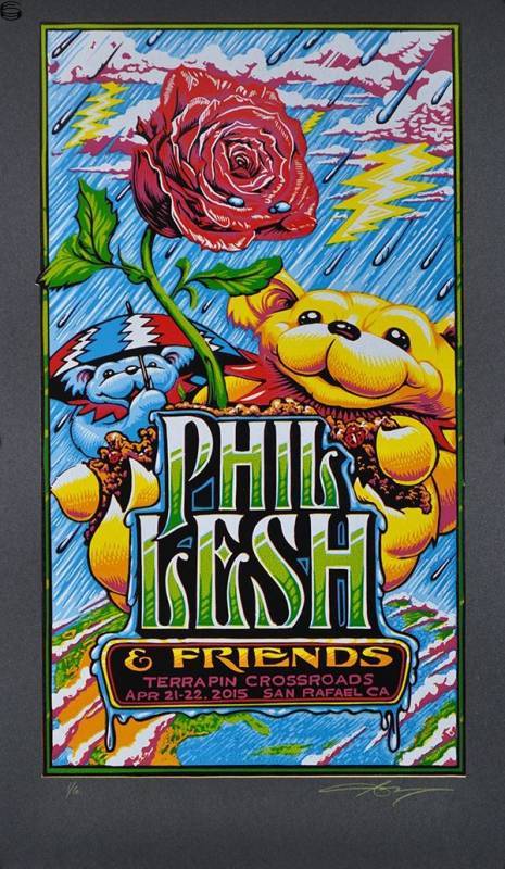 AJ Masthay - Phil Lesh & Friends Earth Day San Rafael - Onyx Pearl Edition