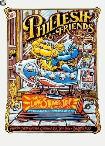 AJ Masthay - Phil Lesh & Friends Port Chester - Artist Edition
