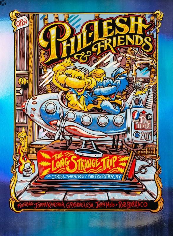 AJ Masthay - Phil Lesh & Friends Port Chester - Rainbow Foil Edition