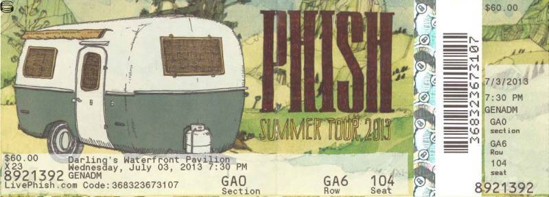 Phish Bangor 7/3