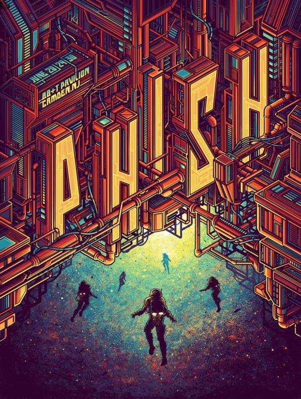 Dan Mumford - Phish Camden - Artist Variant Edition