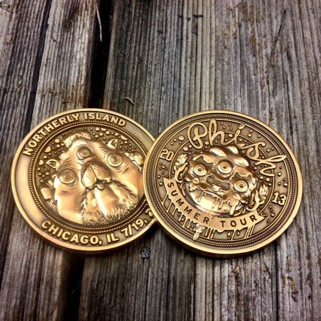 Phish Chicago IL Coin 13