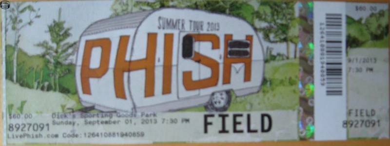 Phish Commerce City 09/01