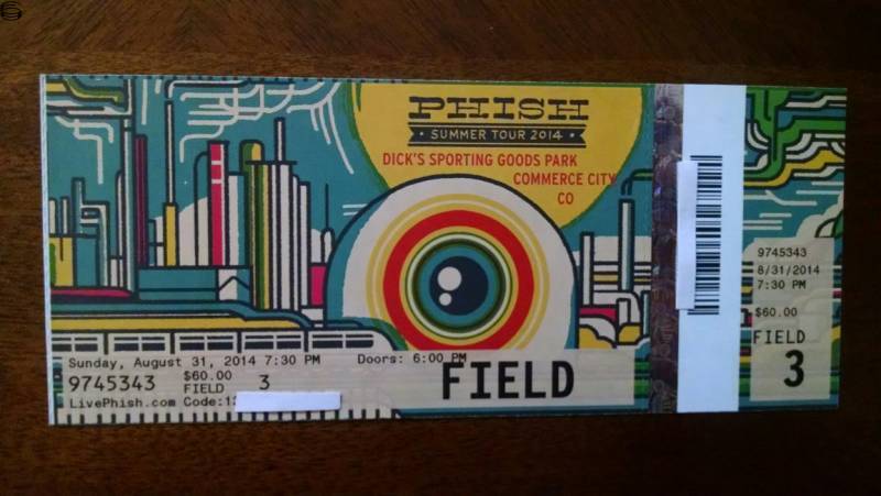 Phish Commerce City 8/31