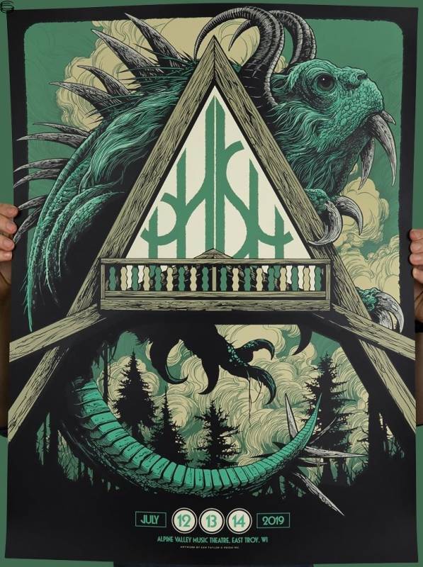 Ken Taylor - Phish East Troy - Green Edition