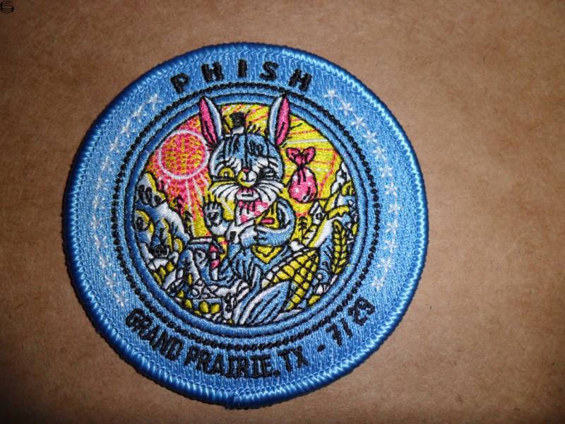 Phish Grand Prairie Patch 15