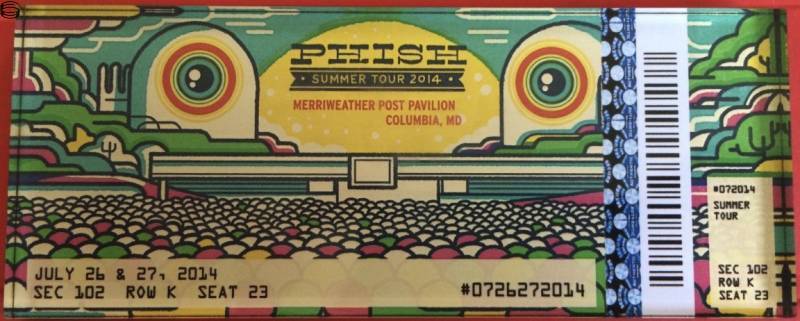 Phish Magnet Columbia 14