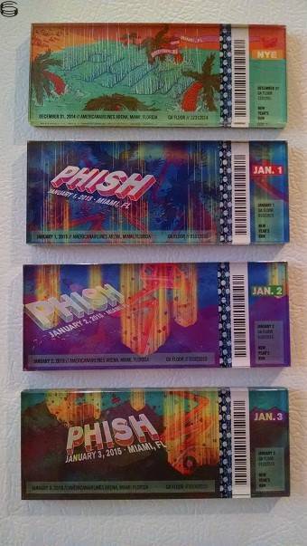 Phish Miami I-IV Magnet