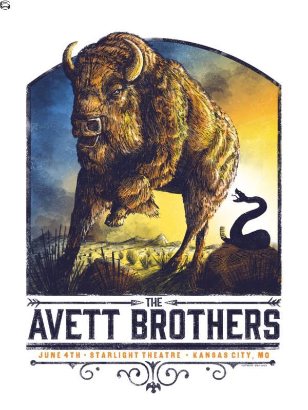 Zeb Love - Avett Brothers Kansas City - First Edition