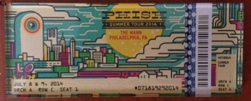 Phish Philadelphia Magnet