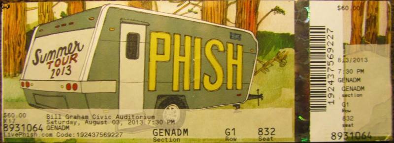 Phish San Francisco 08/03 SA