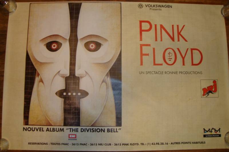 Pink Floyd Division Bell France 94