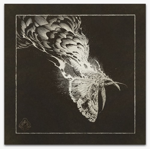 Aaron Horkey - The End (Sordid Plumes) 18 - Silver Variant