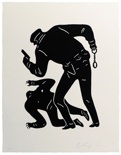 Cleon Peterson - Police Shooting - Black Edition