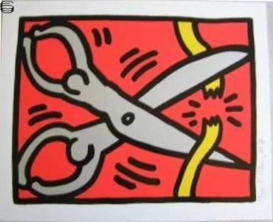 Keith Haring - Pop Shop III B (Littmann P 145)