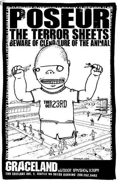 Poseur Terror Sheets Seattle 01