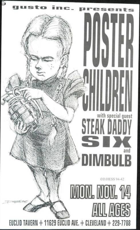 Poster Children Cleveland 94