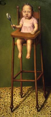 Baby In a Highchair 93